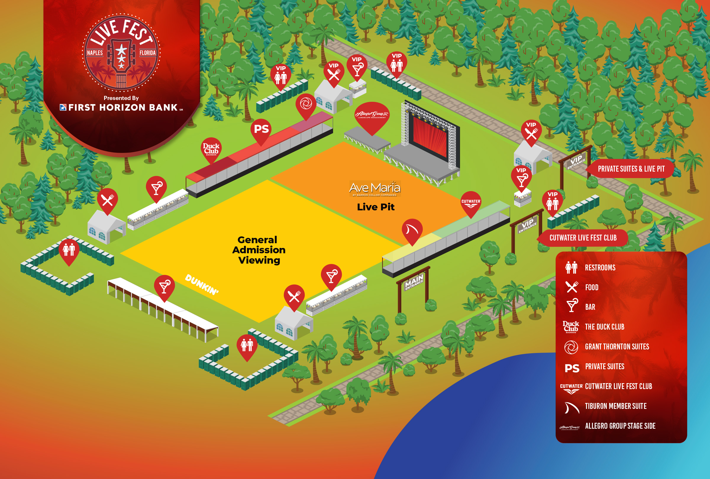 Artist Rendering of the Festival Grounds