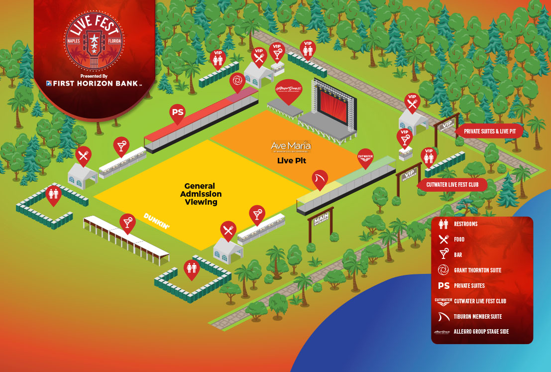 Artist Rendering of the Festival Grounds