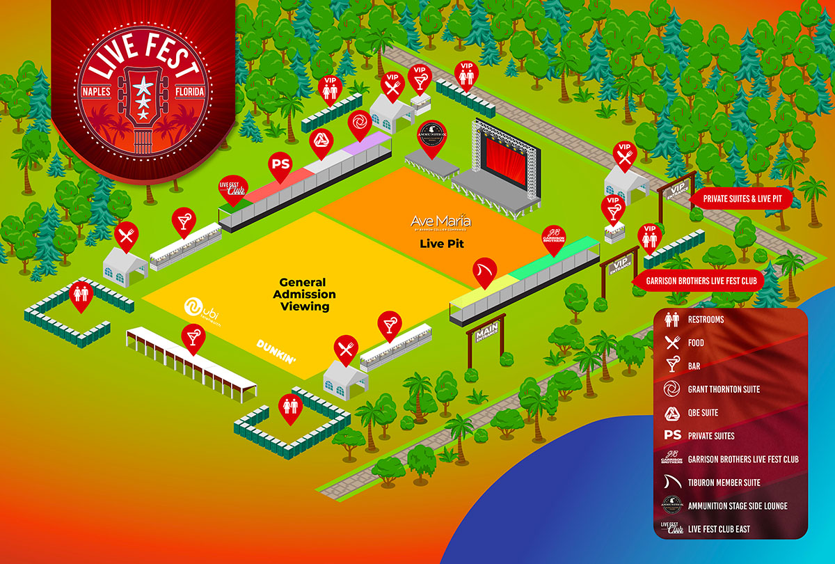 Artist Rendering of the Festival Grounds